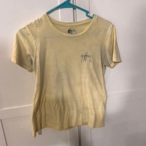 Yellow Guy Harvey shirt
